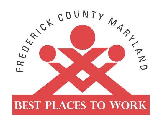 Frederick County, Maryland Best Places to Work badge